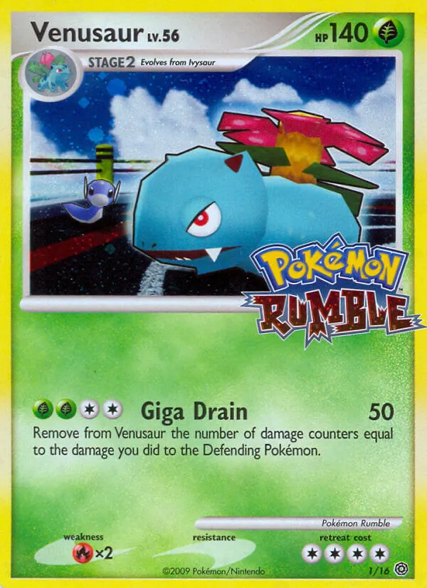 1 Venusaur – Pokémon Rumble