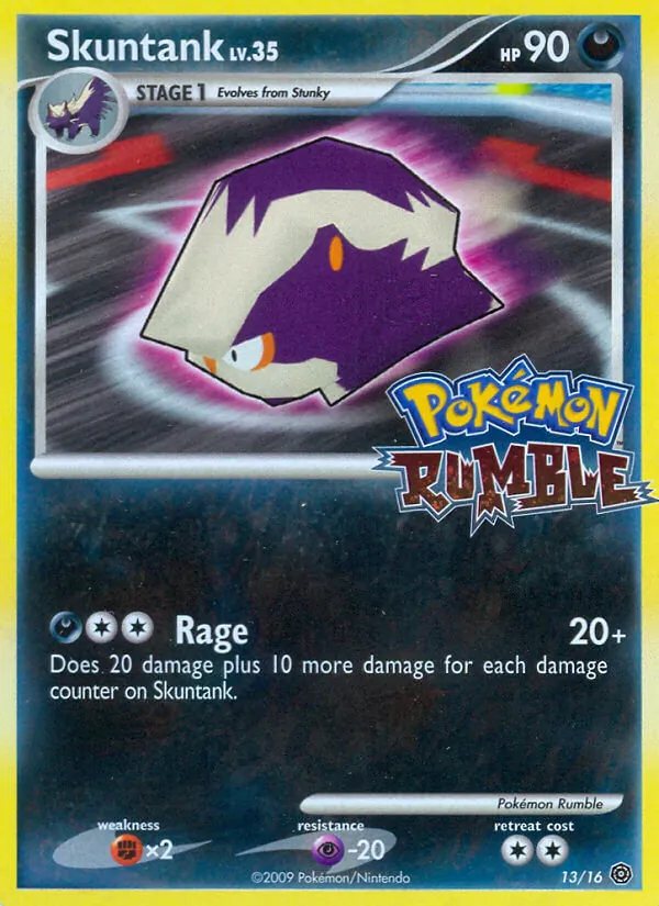 13 Skuntank – Pokémon Rumble