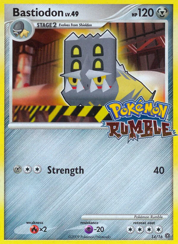 14 Bastiodon – Pokémon Rumble