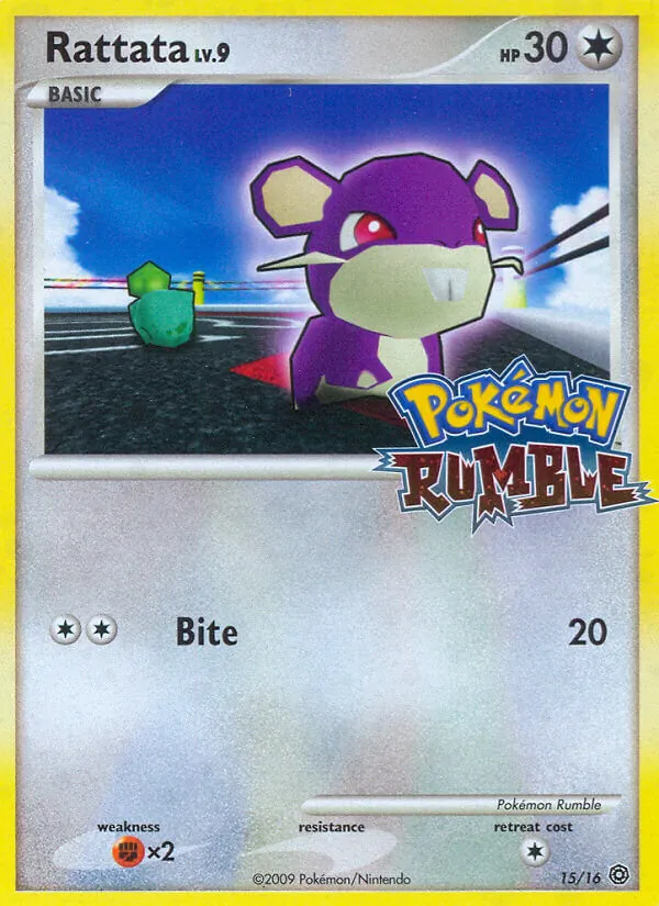 15 Rattata – Pokémon Rumble