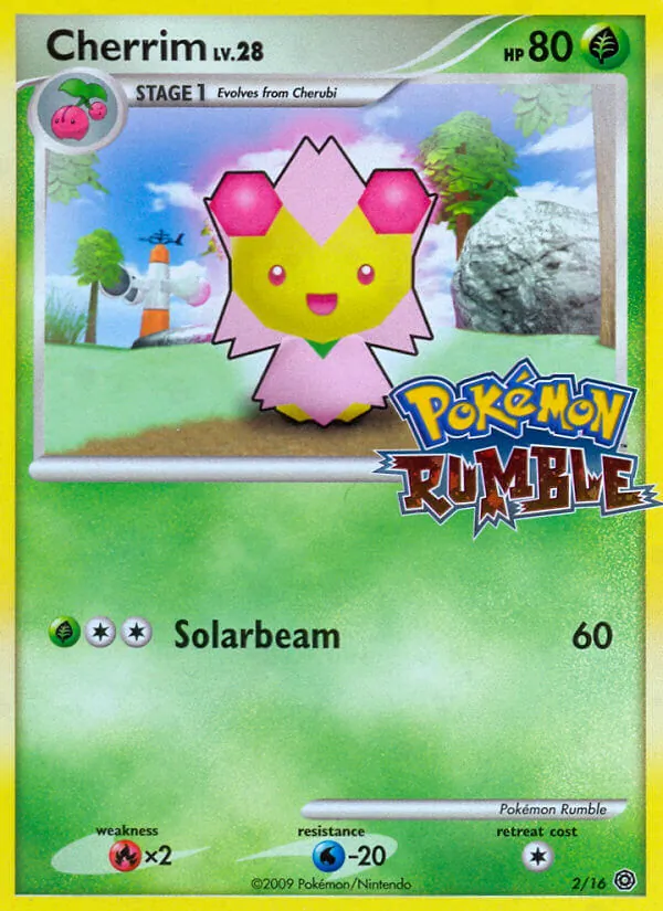 2 Cherrim – Pokémon Rumble