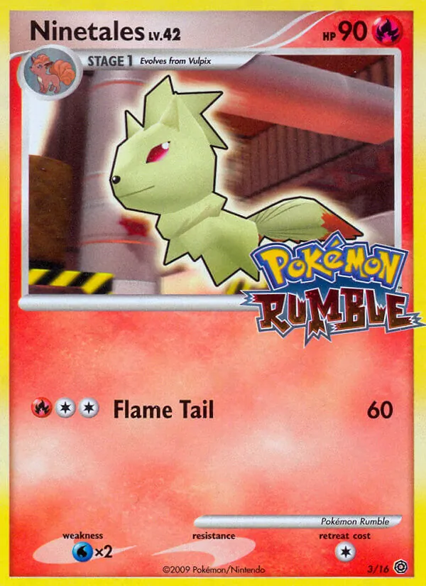 3 Ninetales – Pokémon Rumble