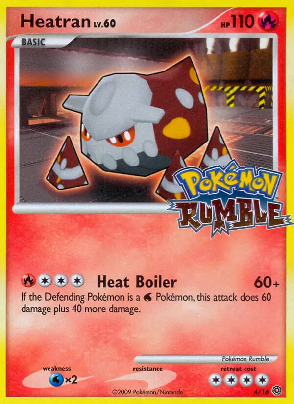 4 Heatran – Pokémon Rumble