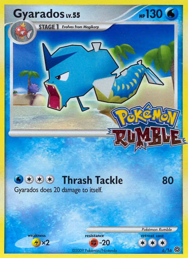 6 Gyarados – Pokémon Rumble