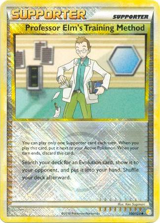 100-reverse-professorprogram Professor Elm's Training Method (Reverse Holo, Professor Program) – HeartGold SoulSilver