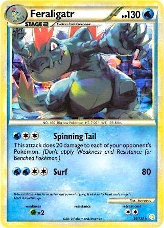 20-holo-crackedice Feraligatr (Holo, Cracked Ice Holo) – HeartGold SoulSilver