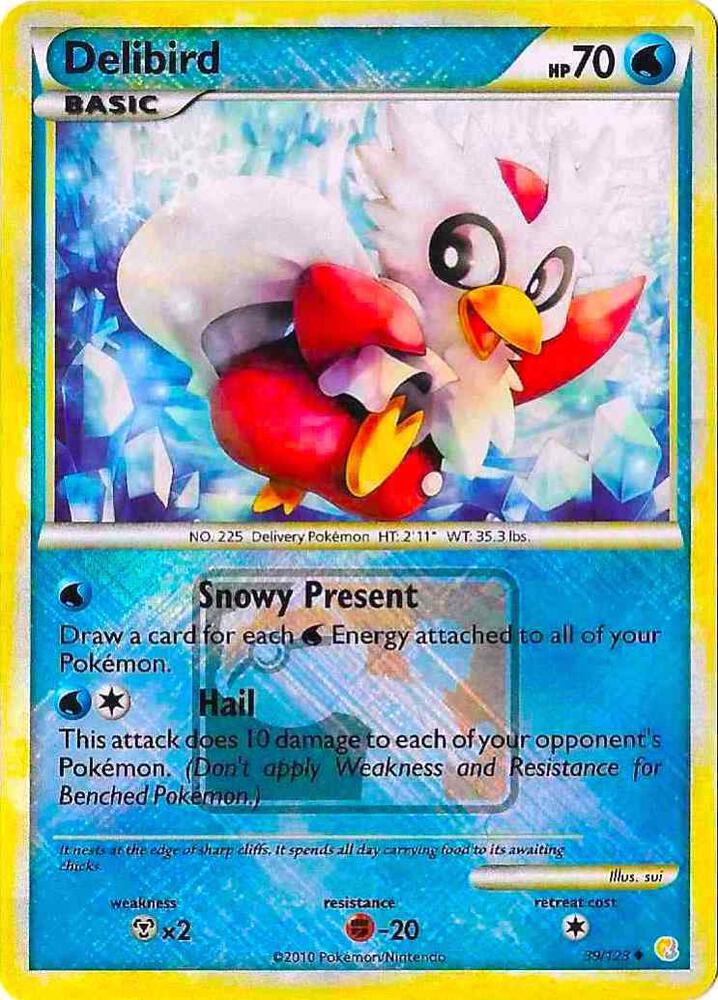 39-reverse-league Delibird (Reverse Holo, League) – HeartGold SoulSilver