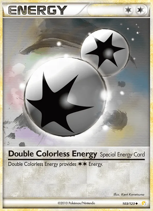 103 Double Colorless Energy – HeartGold SoulSilver
