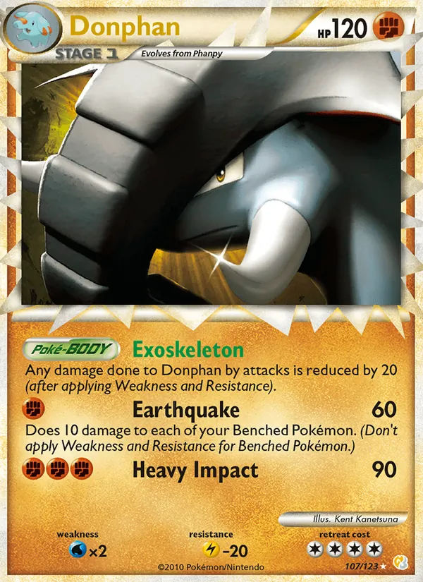 107 Donphan – HeartGold SoulSilver