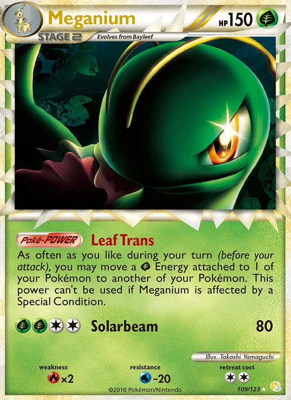 109 Meganium – HeartGold SoulSilver