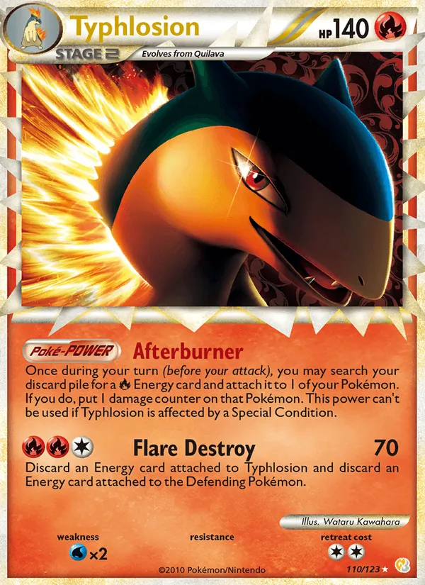 110 Typhlosion – HeartGold SoulSilver