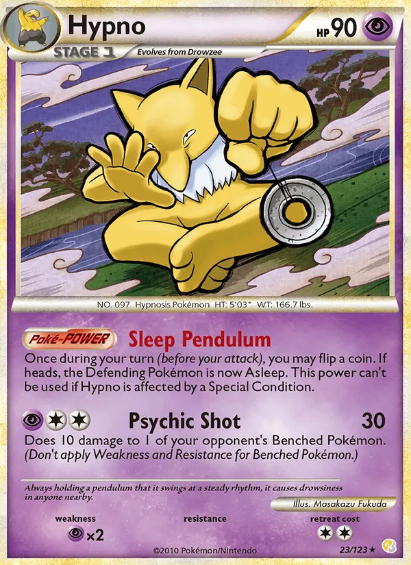 23 Hypno – HeartGold SoulSilver