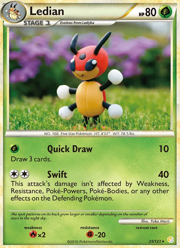 25 Ledian – HeartGold SoulSilver