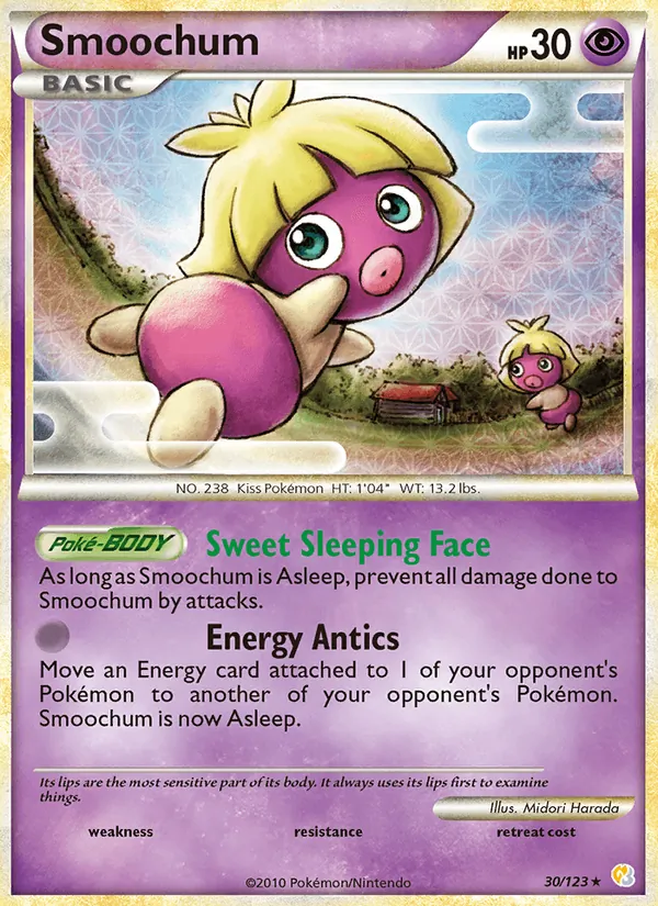 30 Smoochum – HeartGold SoulSilver