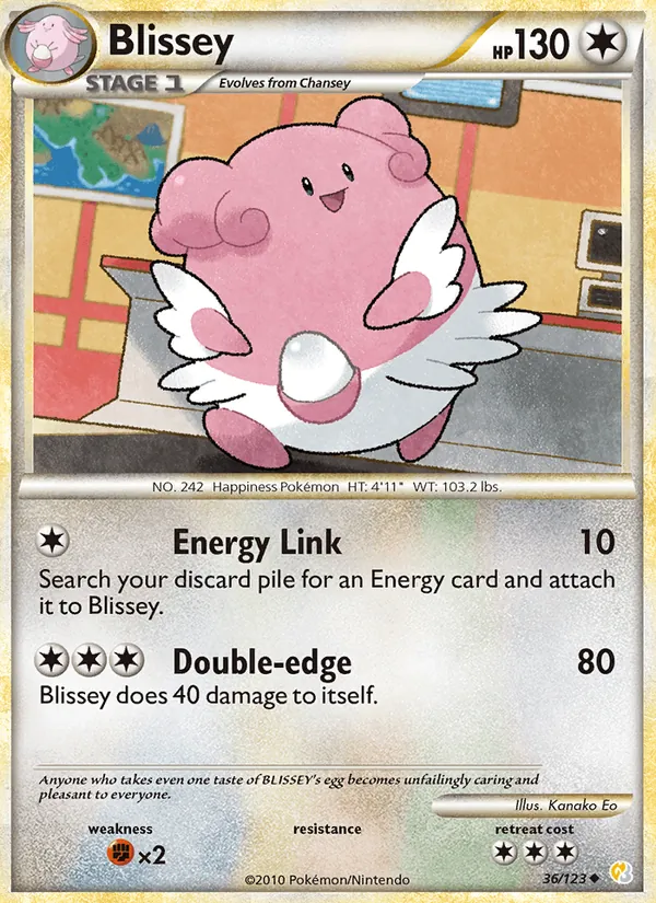 36 Blissey – HeartGold SoulSilver