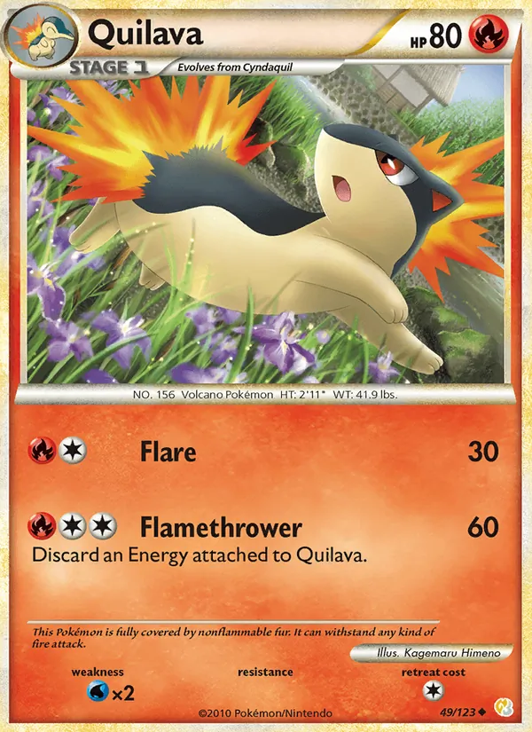 49 Quilava – HeartGold SoulSilver