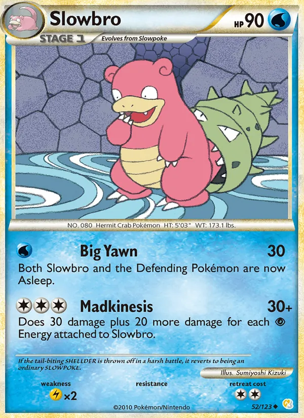 52 Slowbro – HeartGold SoulSilver