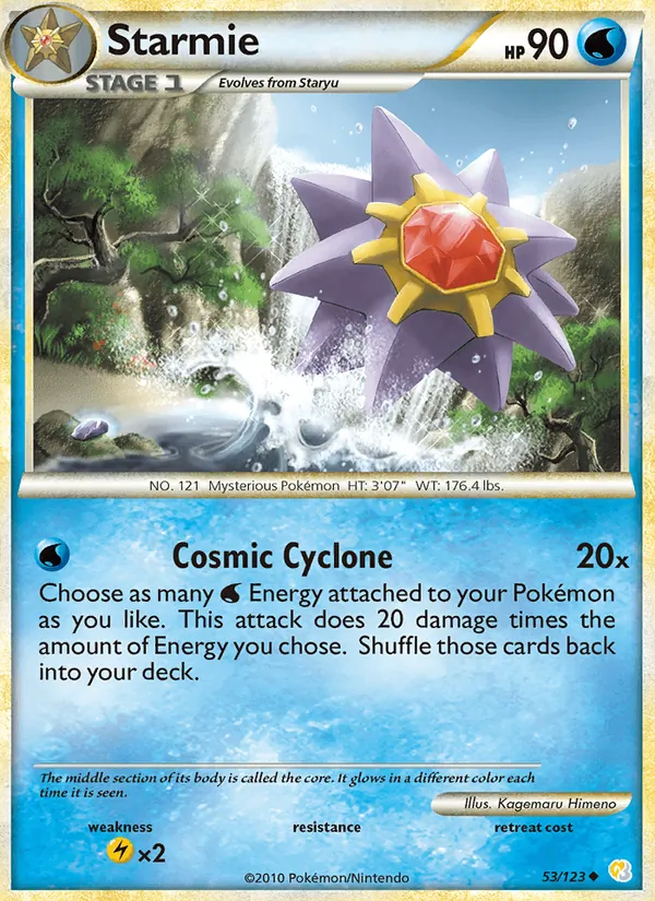 53 Starmie – HeartGold SoulSilver