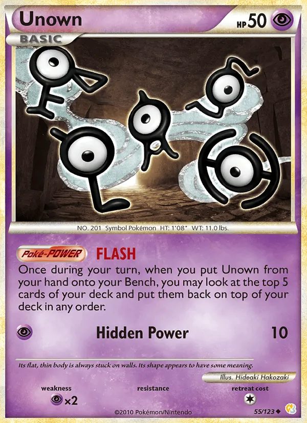 55 Unown – HeartGold SoulSilver