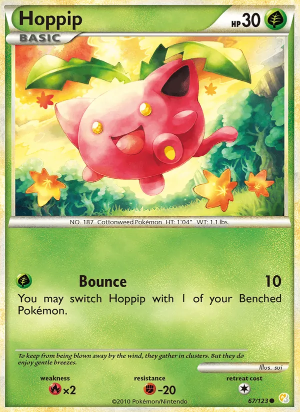 67 Hoppip – HeartGold SoulSilver