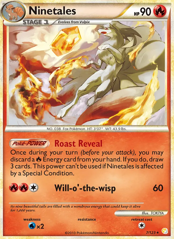 7 Ninetales – HeartGold SoulSilver