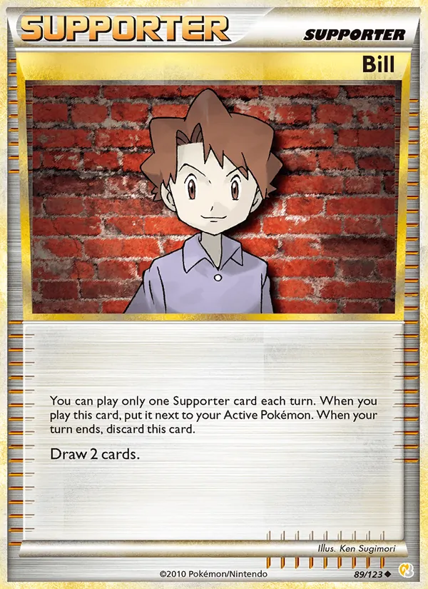 89 Bill – HeartGold SoulSilver