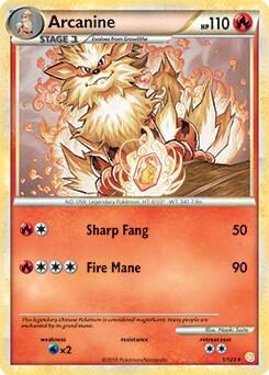 1-NH Arcanine – HeartGold SoulSilver