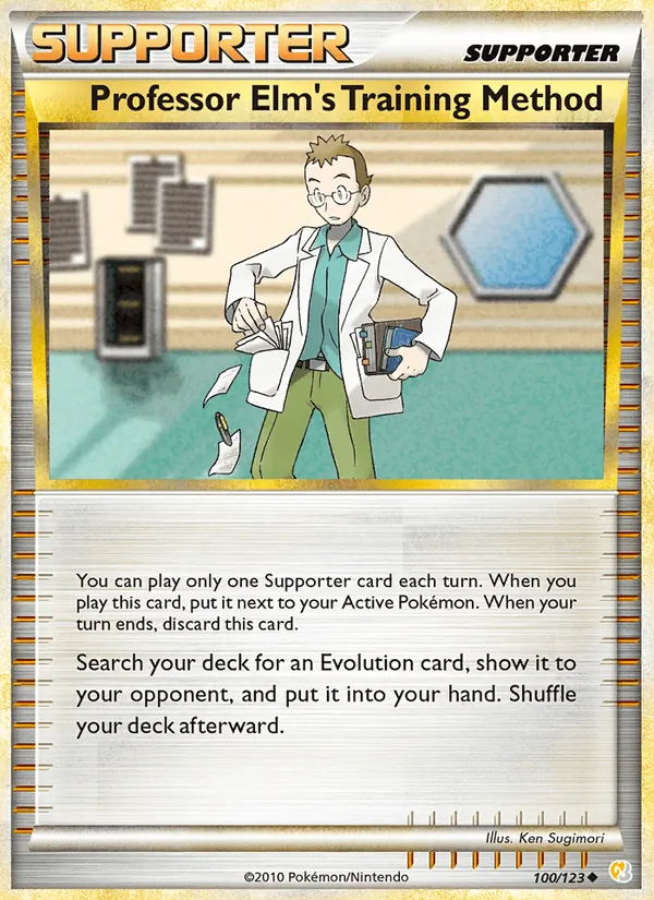 100-RH Professor Elm's Training Method – HeartGold SoulSilver