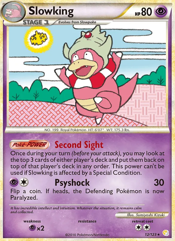 12-RH Slowking – HeartGold SoulSilver
