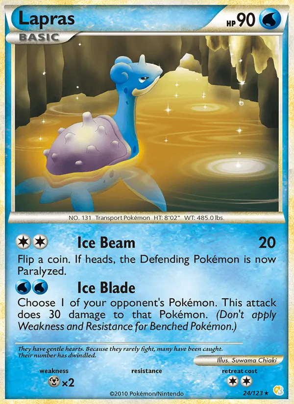 24-RH Lapras – HeartGold SoulSilver