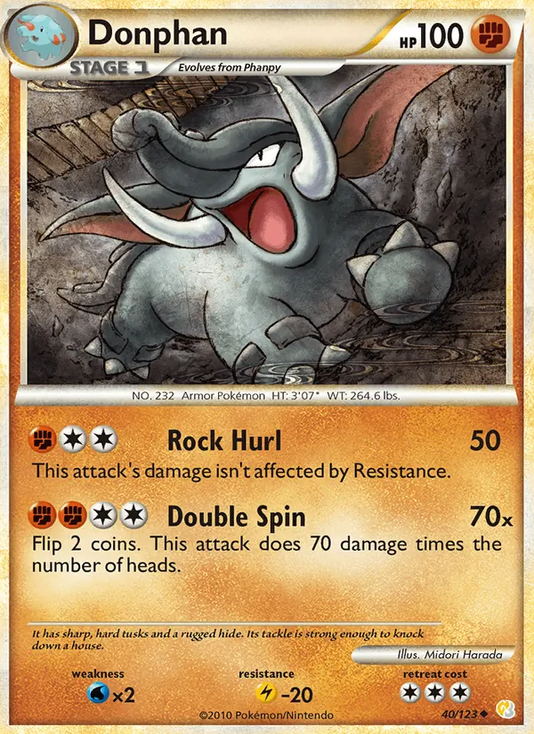 40-RH Donphan – HeartGold SoulSilver
