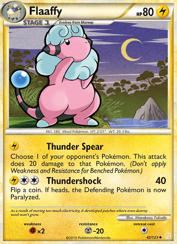 42-RH Flaaffy – HeartGold SoulSilver