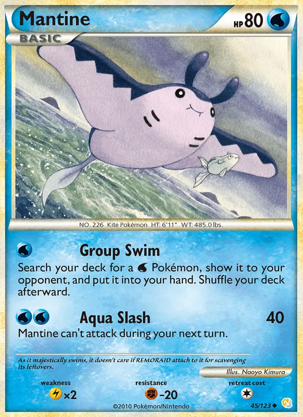 45-RH Mantine – HeartGold SoulSilver