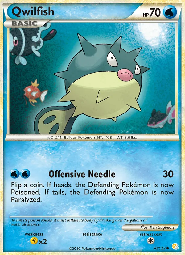 50-RH Qwilfish – HeartGold SoulSilver