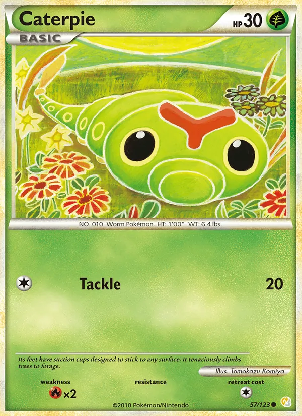 57-RH Caterpie – HeartGold SoulSilver