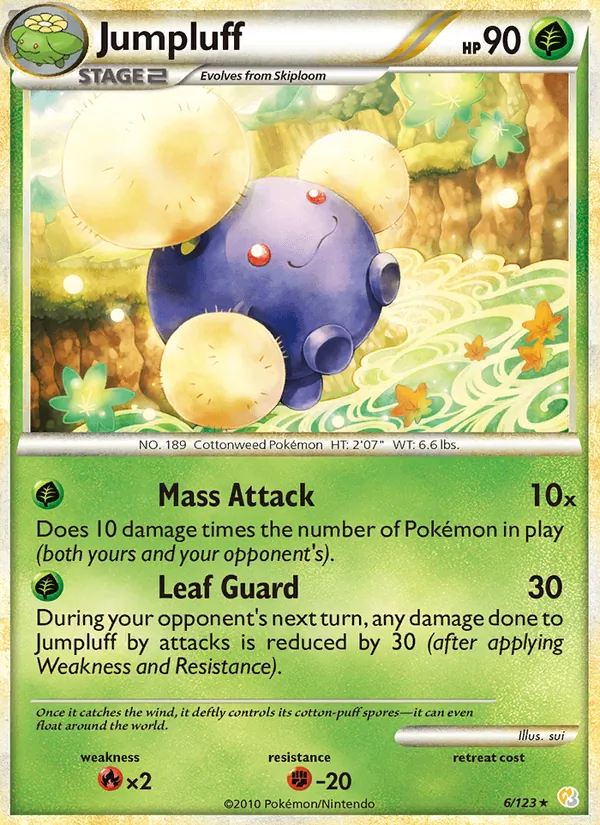 6-RH Jumpluff – HeartGold SoulSilver