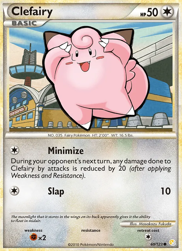 60-RH Clefairy – HeartGold SoulSilver