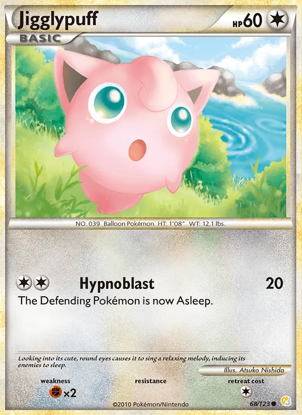68-RH Jigglypuff – HeartGold SoulSilver