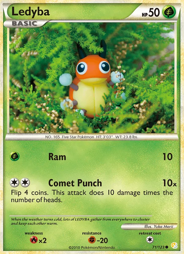 71-RH Ledyba – HeartGold SoulSilver