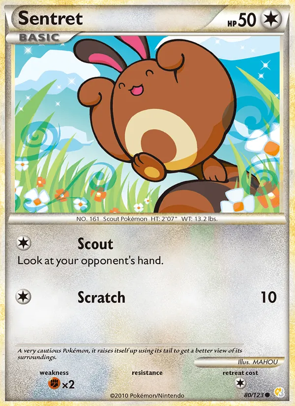 80-RH Sentret – HeartGold SoulSilver