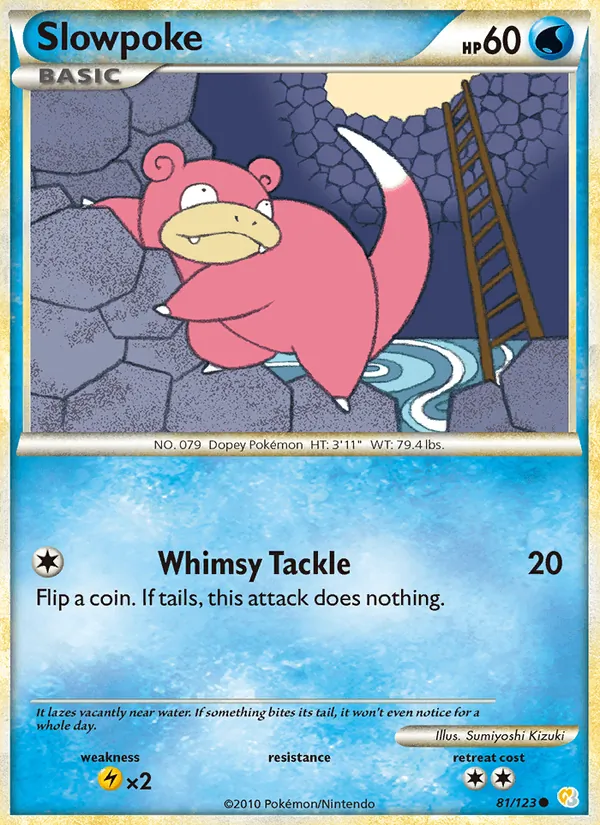 81-RH Slowpoke – HeartGold SoulSilver