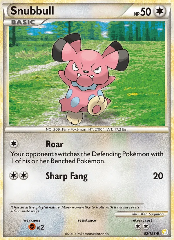82-RH Snubbull – HeartGold SoulSilver