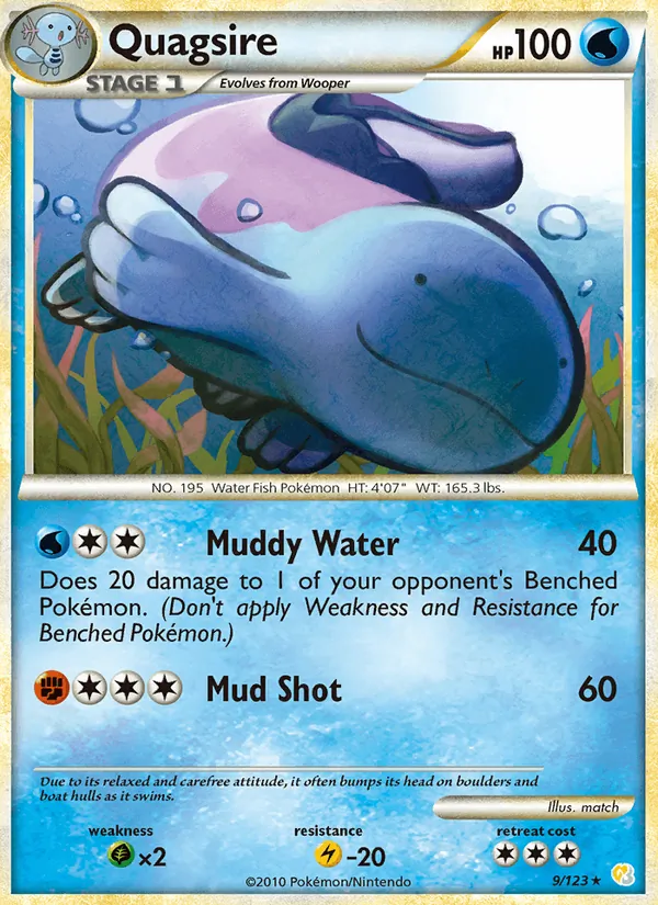 9-RH Quagsire – HeartGold SoulSilver