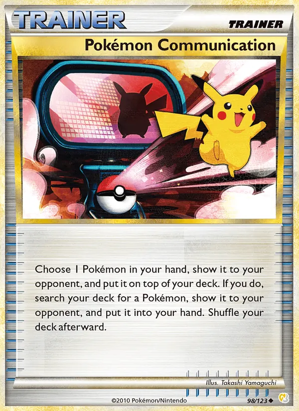 98-RH Pokémon Communication – HeartGold SoulSilver