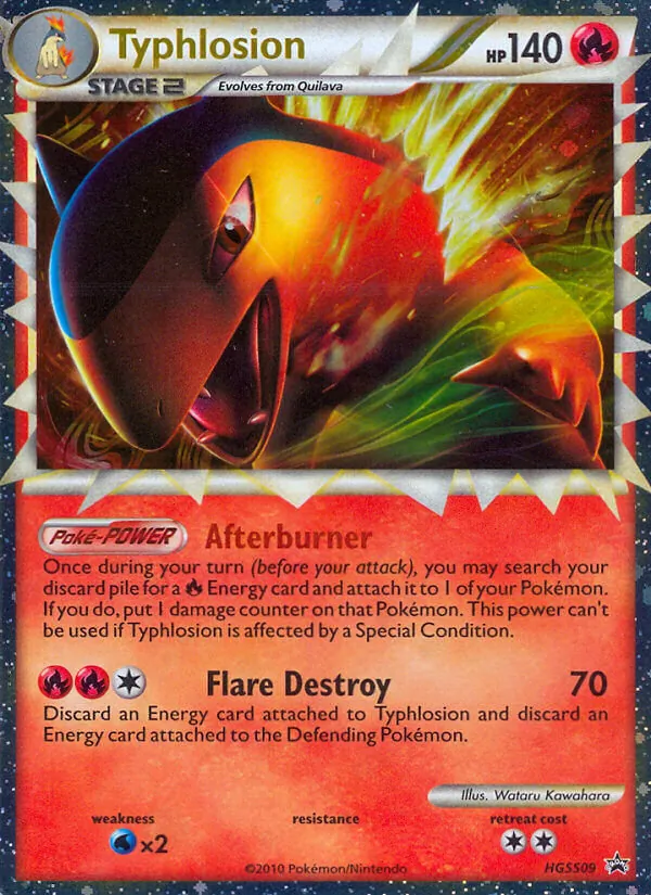 HGSS09 Typhlosion – HGSS Black Star Promos