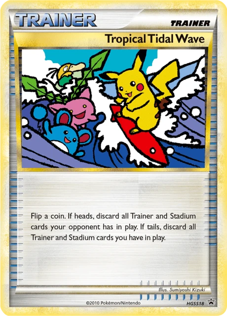 HGSS18 Tropical Tidal Wave – HGSS Black Star Promos