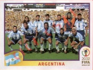 385 Team Photo – FIFA World Cup Korea/Japan 2002 Panini