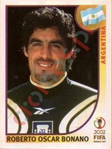 387 Roberto Oscar Bonano – FIFA World Cup Korea/Japan 2002 Panini