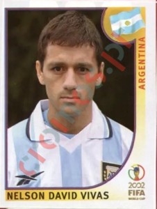 388 Nelson David Vivas – FIFA World Cup Korea/Japan 2002 Panini