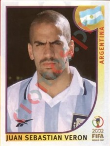 395 Juan Sebastian Veron – FIFA World Cup Korea/Japan 2002 Panini